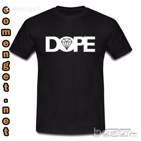 НОВО! Хитова мъжка тениска DOPE DIAMOND със SWAG дизайн! Създай модел с твоя снимка!, снимка 3 - Тениски - 13692820
