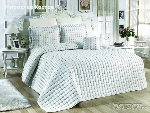 Луксозно шалте за спалня, снимка 3 - Покривки за легло - 21478664