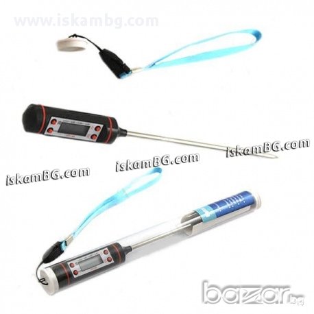 Дигитален Кухненски Термометър със сонда 15см. / Готвене - код 0113, снимка 2 - Други - 13389647