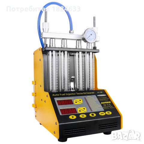 AUTOOL CT150 НОВ Стенд за ултразвуково почистване и тестване на дюзи, снимка 3 - Ремонт на ГНП и дюзи - 22935527