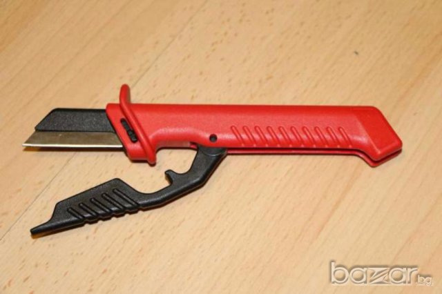 Knipex нож за кабели, сменяемо острие, VDE 1000 V, Германия, снимка 3 - Клещи - 16671412