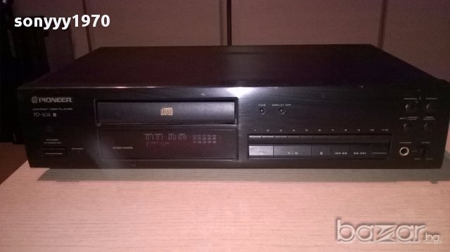 pioneer pd-104 cd made in uk-внос англия, снимка 9 - Плейъри, домашно кино, прожектори - 18009402