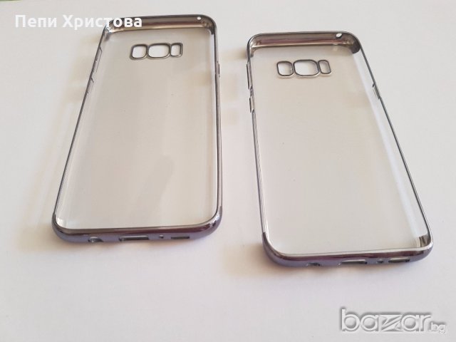 2 бр. За 5 лв. силиконови кейсове Samsung Galaxy S8 и S8 Edge, снимка 4 - Калъфи, кейсове - 18739493