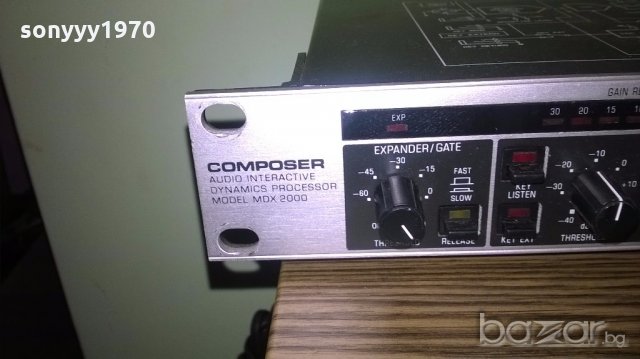behringer-composer-audio processor-внос швеицария, снимка 14 - Ресийвъри, усилватели, смесителни пултове - 19709933