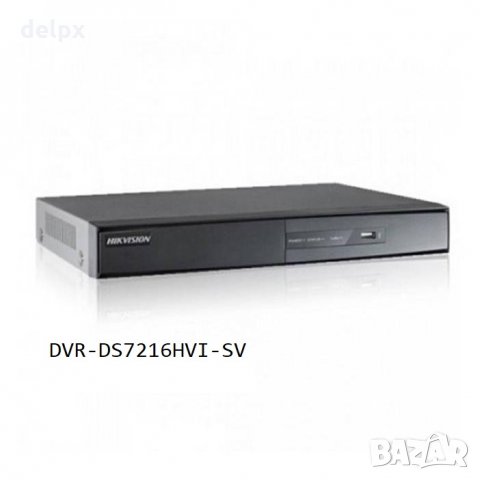 Записващо устройство DVR-DS7216HVI-SV за 16 камери 128/8 кадъра LAN ДУ