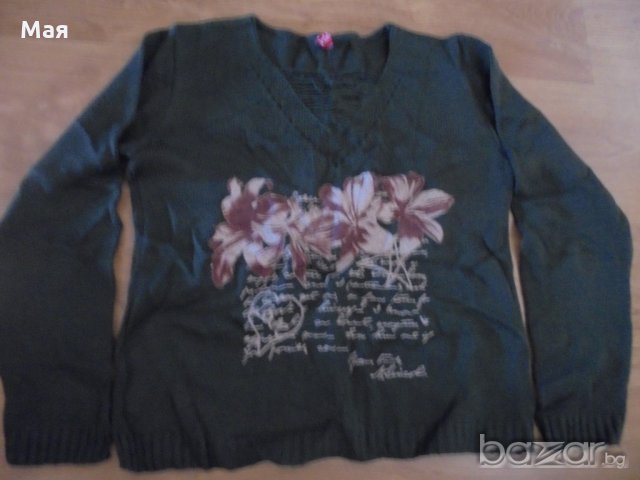Красив дамски пуловер , снимка 2 - Блузи с дълъг ръкав и пуловери - 19846345
