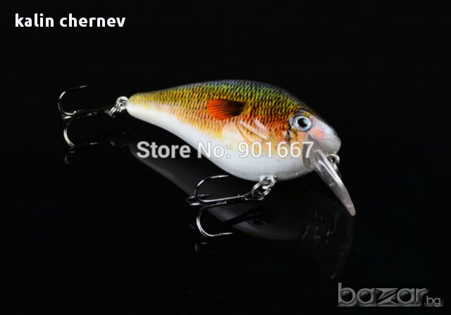 воблери 7.6см 12.57г 6 цвята, снимка 10 - Въдици - 12556675