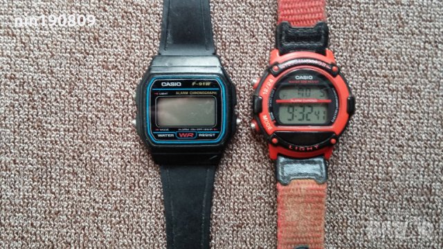 Часовници Casio 593 и 1818-за 2бр