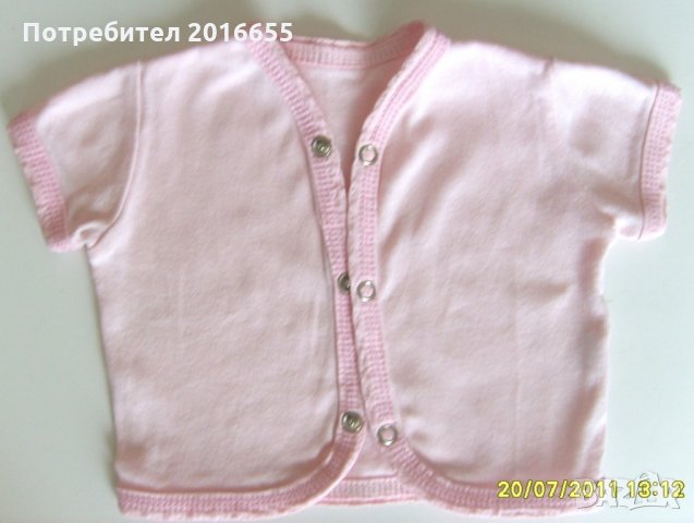 Блузки, потничета, роклички за 1 г., снимка 5 - Бебешки блузки - 22226107