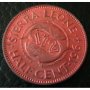 ½ цента 1964, Сиера Леоне, снимка 1