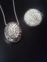 Масивен лукс сребърен комплект със Сваровски кристали и марказити, снимка 2
