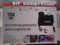 Компресор за гуми, Auto Practic автокомпресор, налягане: 250 PSI, 18 бара, 10 А; Нов !, снимка 2