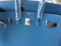 Hermes 35 Birkin Blue , снимка 3