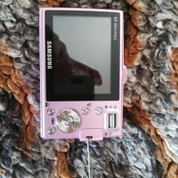 Фотоапарат Samsung L100 розов, снимка 2 - Фотоапарати - 22943671
