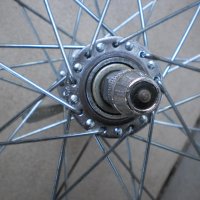 Продавам колела внос от Германия  никелирана капла 20 цола в комплект с вътрешна и външна гуми, снимка 9 - Части за велосипеди - 23821800