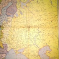 Колекционерски географски карти от вестници печатани през 1939-1941, снимка 15 - Антикварни и старинни предмети - 25822800