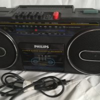 радио касетофон Филипс Philips d8070 1986, снимка 1 - Радиокасетофони, транзистори - 24273481