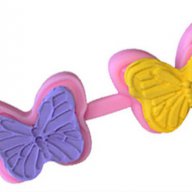 силиконов вейнър вайнър пеперуда украса декор фондан шоколад торта др., снимка 1 - Форми - 14809101