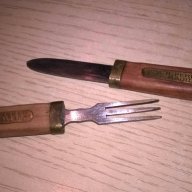 Vda.m.fernandez-madrid-ретро колекция-нож/вилица-от швеицария, снимка 4 - Антикварни и старинни предмети - 17222884