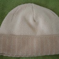          	 Машинно плетена розова шапка , снимка 2 - Аксесоари за коса - 8931660