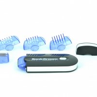 Мъжки мулти-функционален тример със сензор за брада коса и тяло Sonic Groom Micro Touch, снимка 5 - Тримери - 18048629