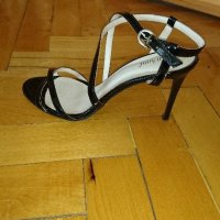 Черни сандали "GiAnni , снимка 4 - Сандали - 21342736