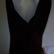 Дълга черна рокля  Pinki, снимка 14 - Рокли - 18404574