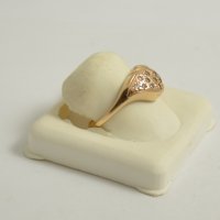 златен пръстен 43527-1, снимка 3 - Пръстени - 23634268