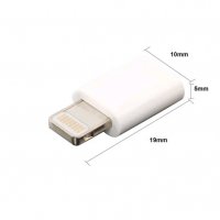 Преход Micro usb към 8pin iPhone apple, снимка 5 - USB кабели - 23184612