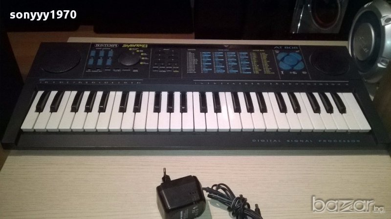 ПОРЪЧАН-Bontempi system 5 at-808-синтезатор-внос швеицария, снимка 1