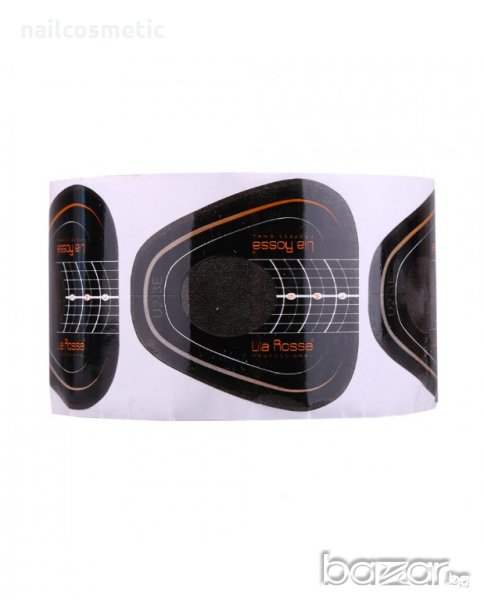 Форми за изграждане на ноктопластика, черни, снимка 1