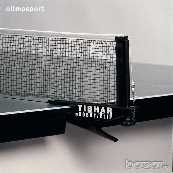 Мрежа за тенис на маса Tibhar Hobby clip метален профил,силна пружина , снимка 1