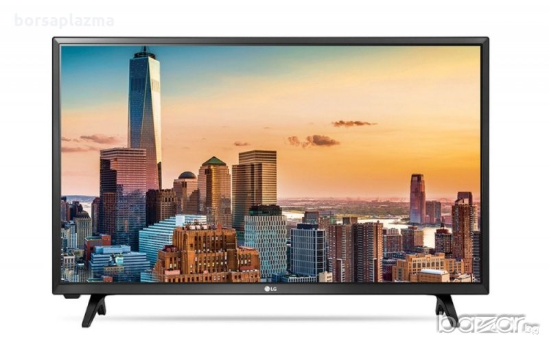 LG 43LJ500V, 43" LED Full HD TV, 1920x1080, DVB-T2/C/S2, 200 PMI, USB, HDMI, CI, 2 Pole Stand, Black, снимка 1