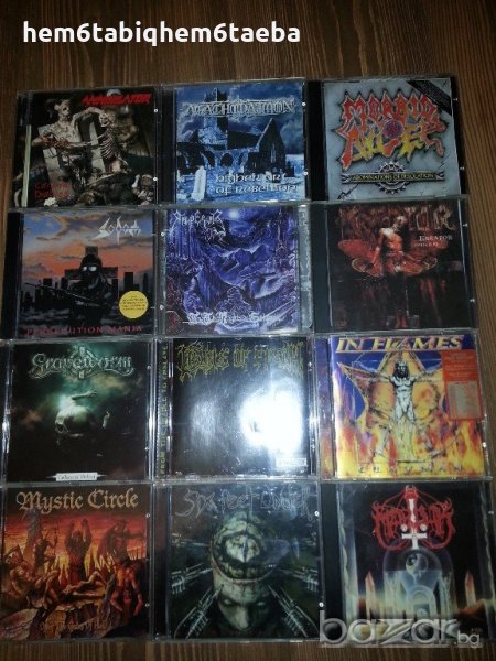 CD дискове Rock,Heavy,Thrash,Death,Black Metal - част 2 за продажба или размяна, снимка 1
