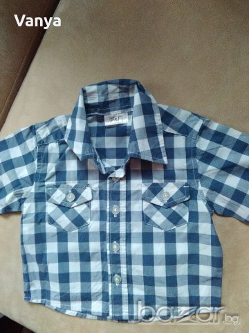 Бебешка блузка и ризка за 0-3 месеца, снимка 2 - Бебешки блузки - 20806676