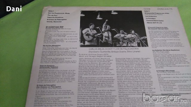 Грамофонна плоча- Carlos Mejía Godoy, снимка 3 - Грамофонни плочи - 17024043