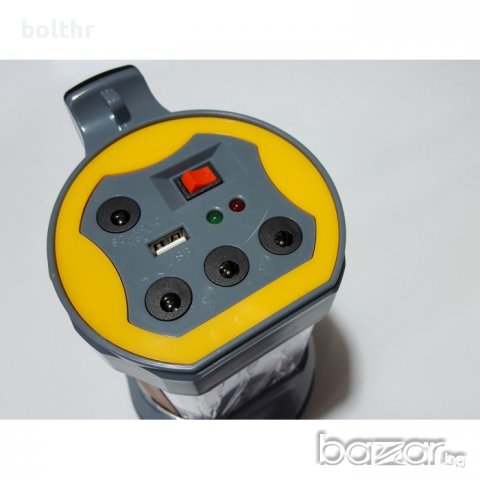 МОЩЕН МЕТАЛЕН ВОДОУСТОЙЧИВ ОХРАНИТЕЛЕН ФЕНЕР BENBO Bb-001, снимка 3 - Други спортове - 14528896