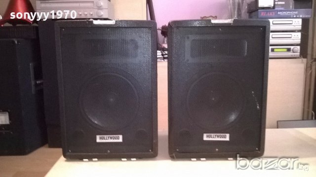 hollywood-2бр профи колони-внос швеицария, снимка 8 - Тонколони - 19598264