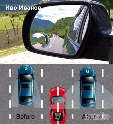 Сенник манометър огледалце за кола, снимка 12 - Аксесоари и консумативи - 24910164