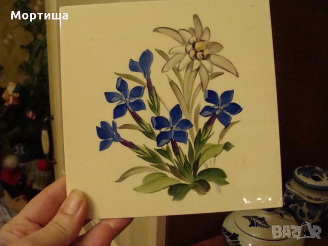 Ръчно рисувана порцеланова плочка 