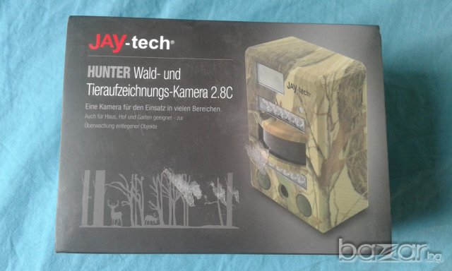 Маркова камуфлажна камера за лов - JAY Tech Hunter-8 Megapixe, снимка 2 - Оборудване и аксесоари за оръжия - 17557891