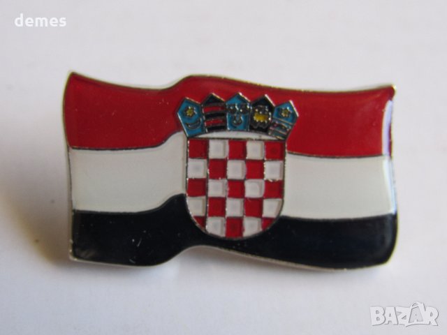  Значка - емблема на Хърватска, снимка 7 - Колекции - 24641540