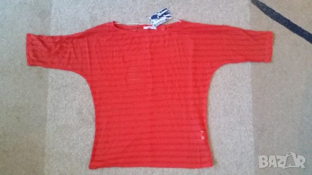 Нова дамска блуза с етикет къс ръкав COLLEZIONE - размер L, снимка 3 - Тениски - 11012254