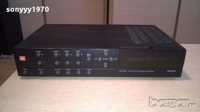 Jbl esc200 amplifier-внос швеицария, снимка 3 - Ресийвъри, усилватели, смесителни пултове - 17814924