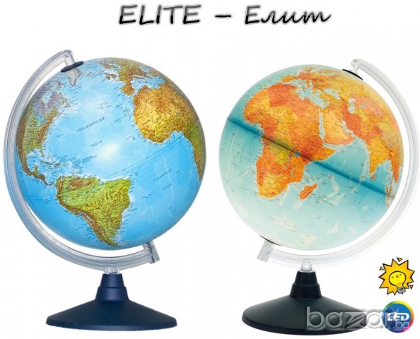 Светещ глобус LED - Сафари, Ден&Нощ, Унико, Марко Поло, Елит, Розов, снимка 3 - Образователни игри - 15361599
