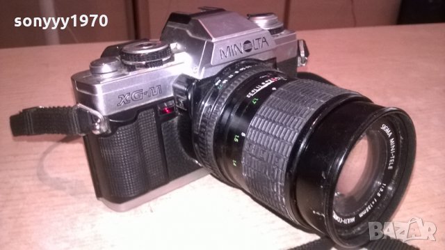 minolta & sigma-made in japan-ретро фото-внос франция