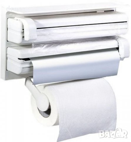 1865 диспенсър за кухненска хартия и фолио triple paper, снимка 4 - Други - 23460376