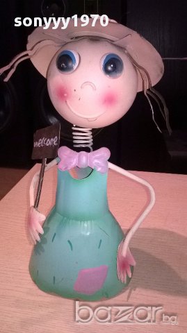 Welcome-метална кукла-33/20см-внос швеицария, снимка 7 - Колекции - 14748261