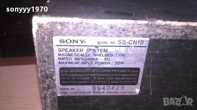Sony ss-cn10 70w/8ohm-внос швеицария, снимка 7 - Тонколони - 24487914