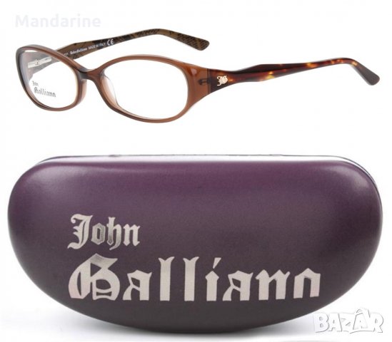 ПРОМО 🍊 JOHN GALLIANO 🍊 Дамски рамки за очила TORTOISE BROWN нови с кутия, снимка 5 - Слънчеви и диоптрични очила - 11123181